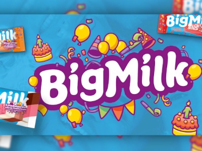 Urodzinowa promocja patyczkowa Big Milk mobile