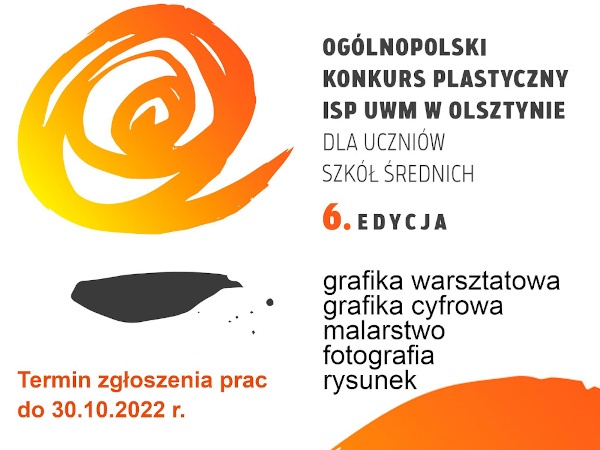 Ogólnopolski Konkurs Plastyczny ISP UWM w Olsztynie