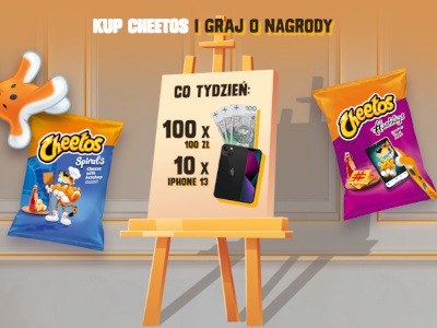 Konkurs kreatywny Opisz obraz z Cheetos mobile