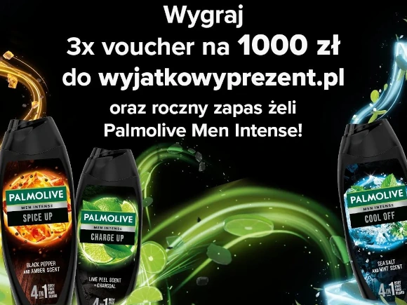 Konkurs Poczuj intensywną moc z Palmolive Men Intense