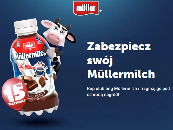 Loteria Zabezpiecz swój Müllermilch