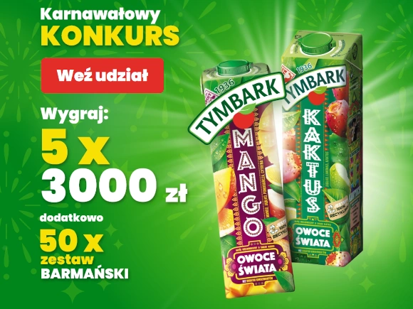 konkurs-karnawalowy-tymbark-2023 Konkurs Tymbark Owoce Świata