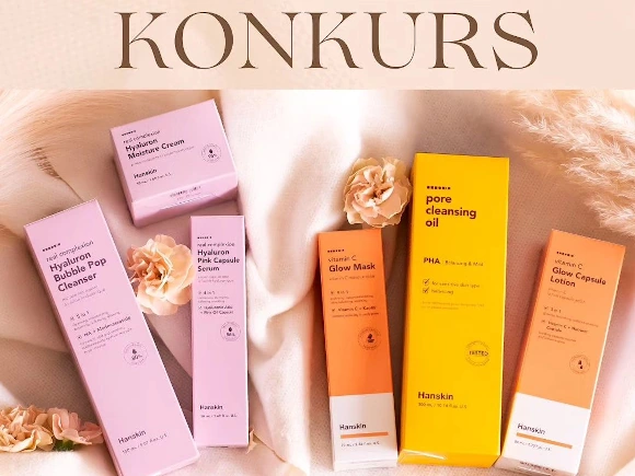 Konkurs Wygraj kosmetyki Hanskin
