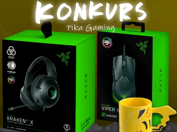 Konkurs na Twitchu Pika Gaming