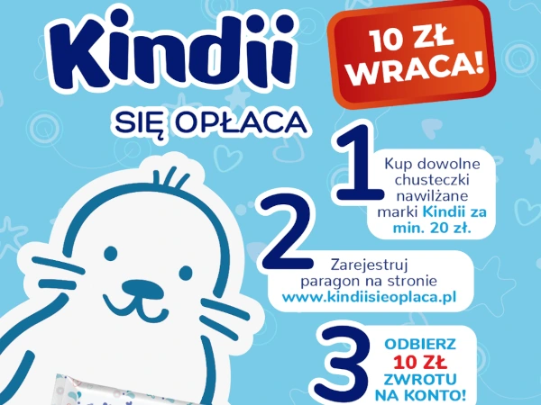 Promocja Kindii się opłaca!