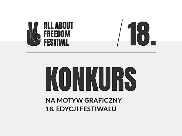 Konkurs na motyw graficzny festiwalu filmowego All About Freedom