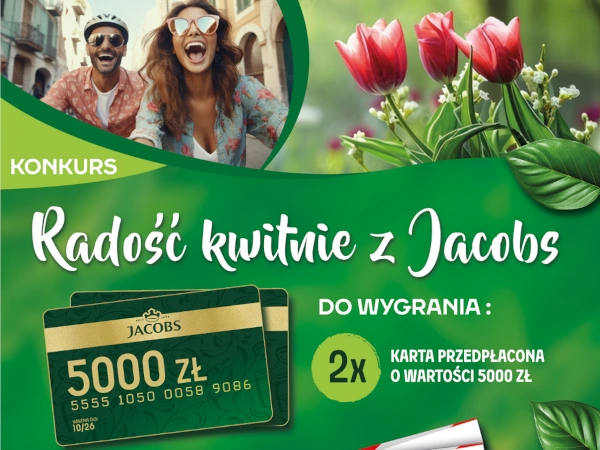 Konkurs w Intermarche Radość kwitnie z Jacobs