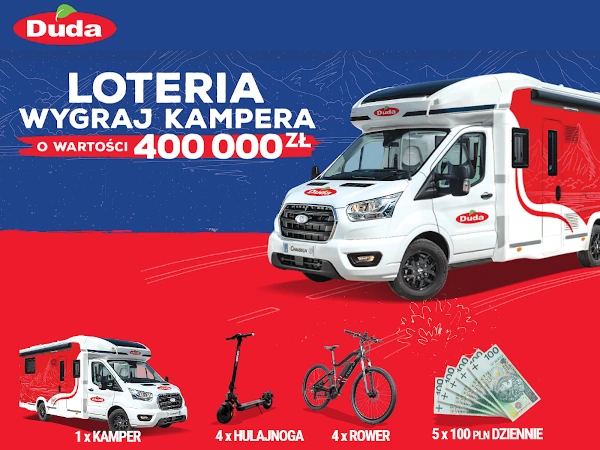 Loteria Duda z kamperem