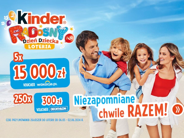 radosny-konkurs-kinder-2024 Loteria Kinder Radosny Dzień Dziecka 2024