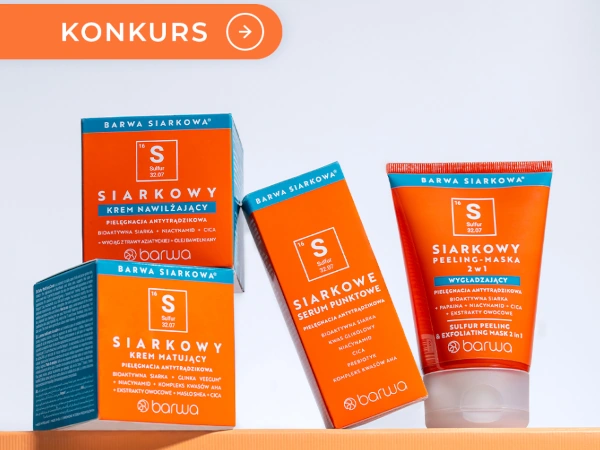 Konkurs Barwa Cosmetics Barwa Siarkowa