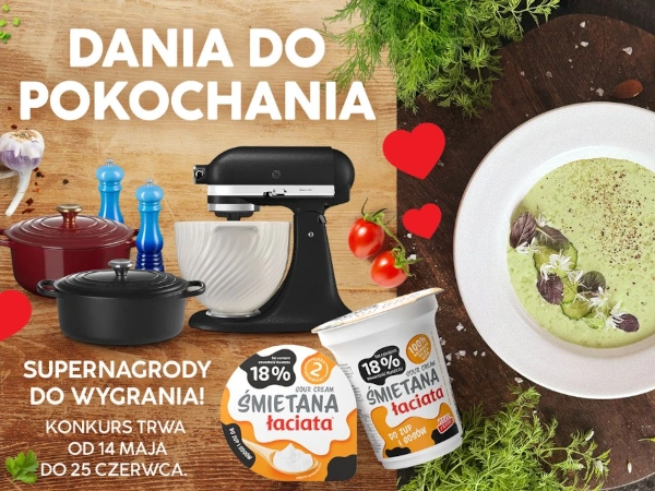 Konkurs Śmietana Łaciata Dania do pokochania