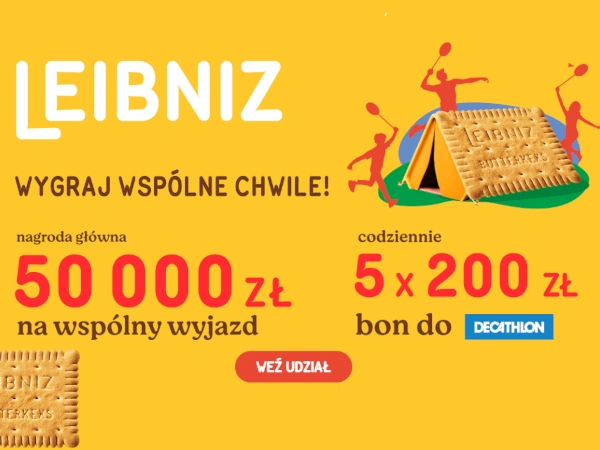 Loteria Leibniz Wygraj wspólne chwile!