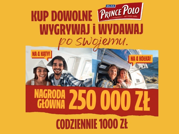Loteria Kup Prince Polo i wygraj