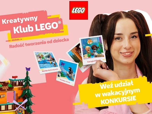 Konkurs wakacyjny Kreatywnego Klubu LEGO