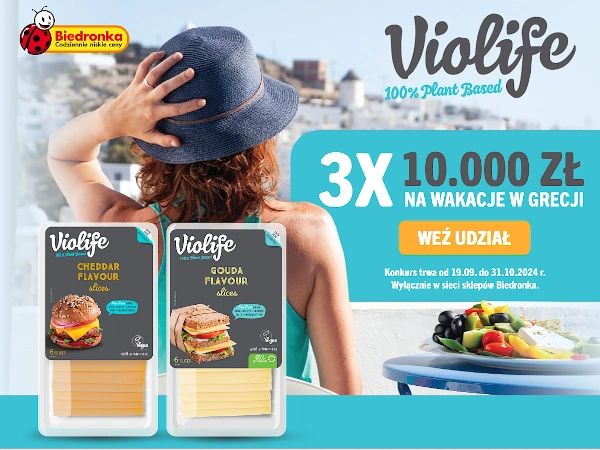 Konkurs Violife Greckie wakacje z Violife!