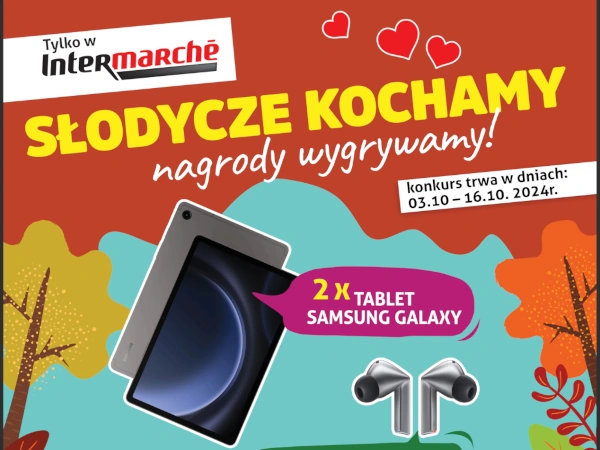 Konkurs w Intermarche Słodycze kochamy, nagrody wygrywamy