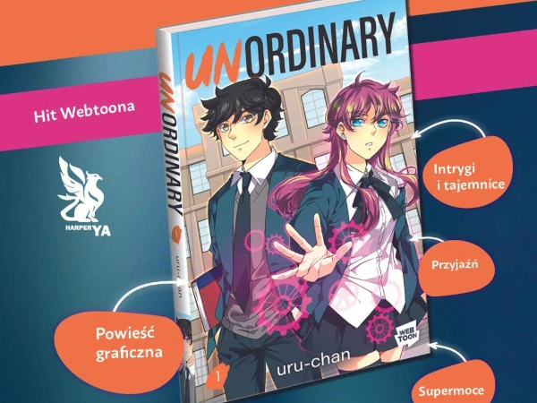 Konkurs naEkranie Wygraj dwa tomy unOrdinary