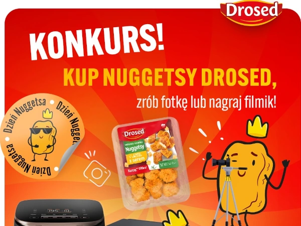 Konkurs na Facebooku Drosed Dzień nuggetsa
