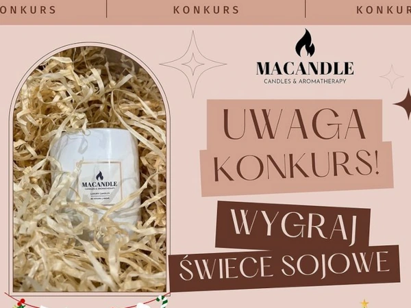 Konkurs na Instagramie świąteczny czas z Macandle
