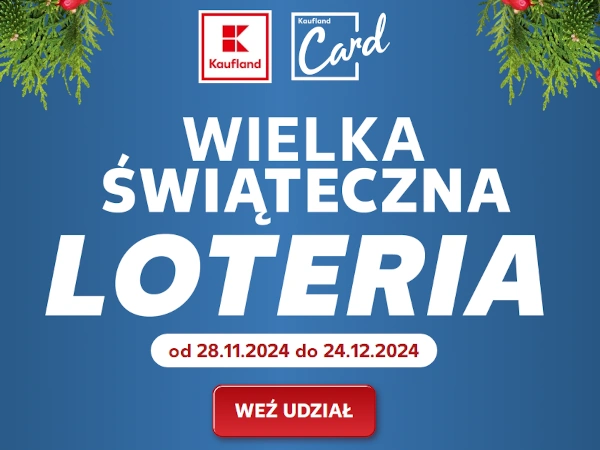 Wielka Świąteczna Loteria z Kaufland Card