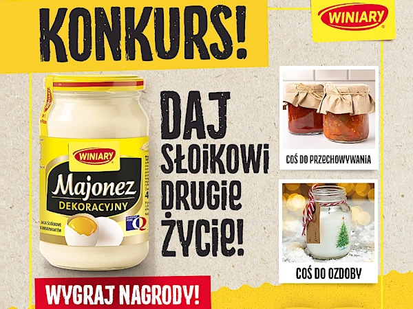 Konkurs Winiary Drugie życie słoika 2024