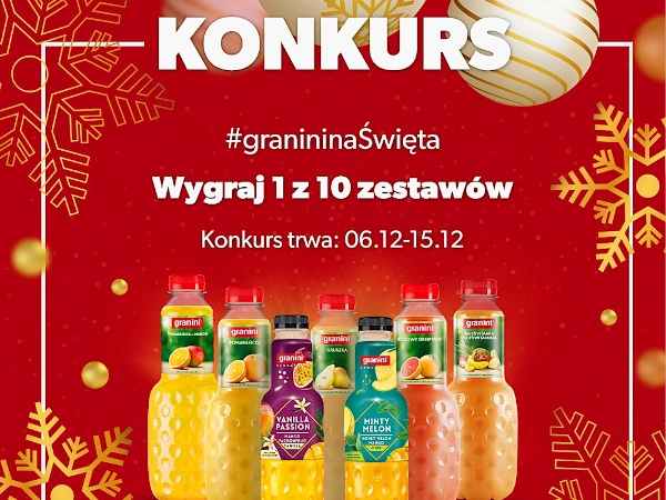 Konkurs na Facebooku Granini na świątecznym stole