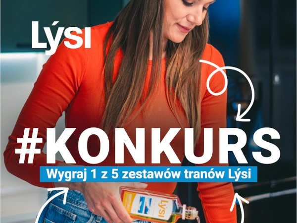 Konkurs na Facebooku Wygraj produkty Lýsi