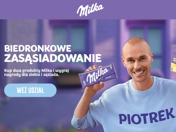 Konkurs Milka Biedronkowe Zasąsiadowanie