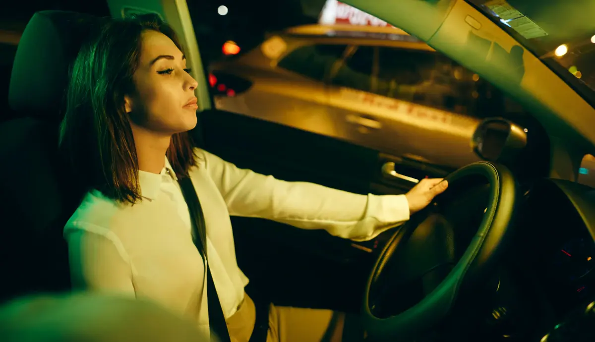 Jak prowadzić samochód bez stresu blog baner