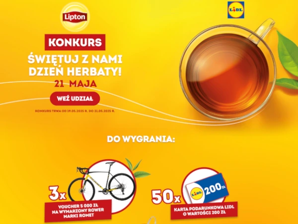 konkurs-lipton-dzien-herbaty-2025 Konkurs w Lidlu Świętuj z nami dzień herbaty