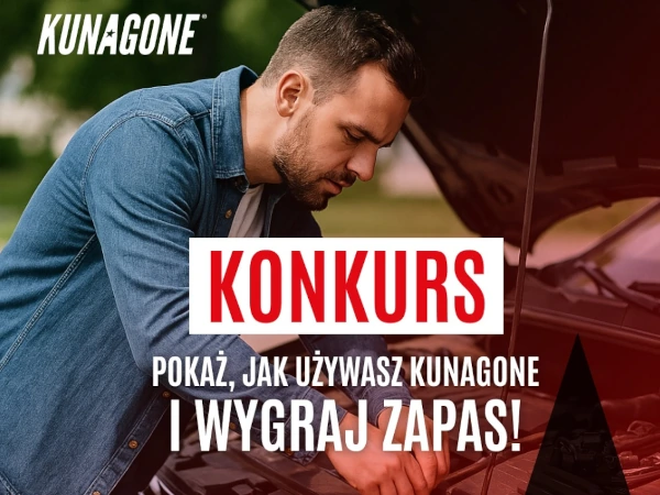 Konkurs na Facebooku Jak używasz Kunagone