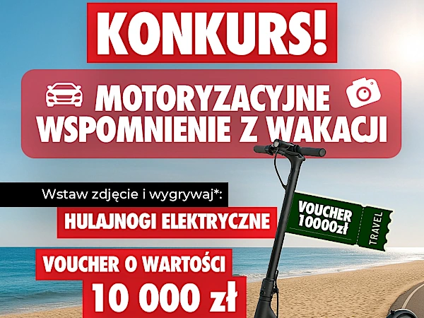 Konkurs 99Rent Motoryzacyjne wspomnienie z wakacji
