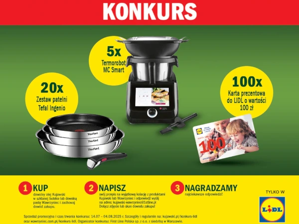 Konkurs Wawrzyniec w Lidl Smaki, które łączą