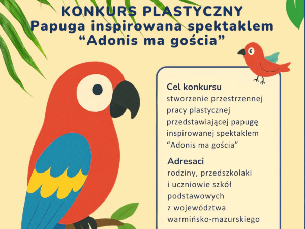 Konkurs plastyczny Adonis ma gościa