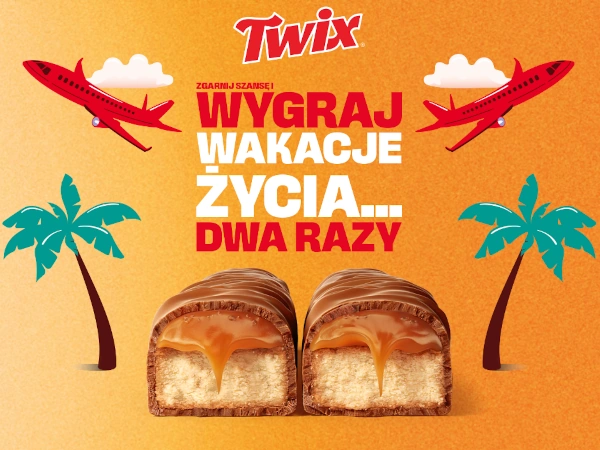 Loteria Twix Wygraj wakacje życia