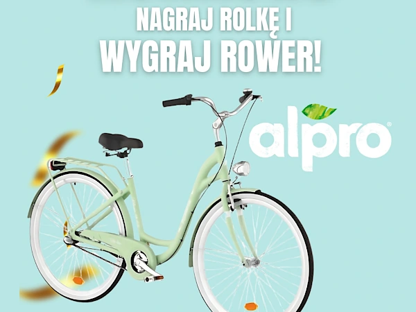 Konkurs na Instagramie Wygraj rower z Alpro