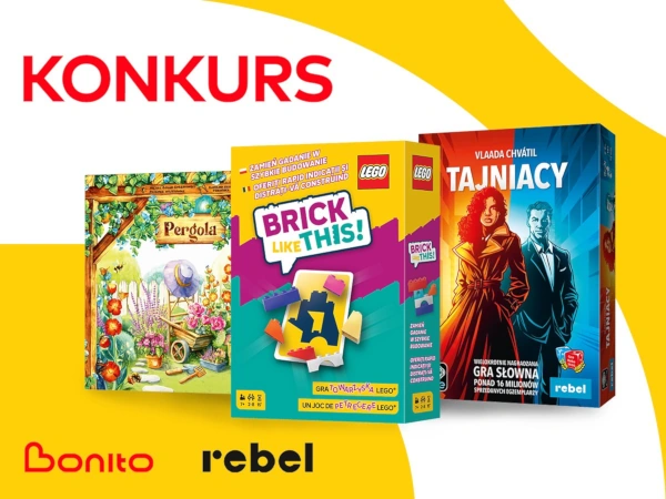 Konkurs na Facebooku Jesień z grami od Rebel
