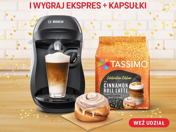 Konkurs na Facebooku Urodziny Tassimo