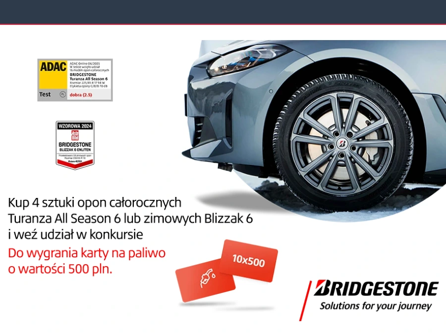 Konkurs Inter Cars Bridgestone zima 2025