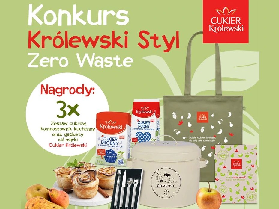 Konkurs Cukier Królewski na Facebooku Zero Waste