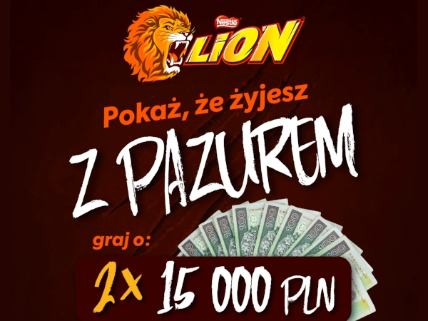 Konkurs Wyzwanie z pazurem od Lion