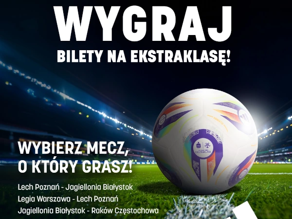 Konkurs Martes na Facebooku Wygraj bilety na mecze Ekstraklasy
