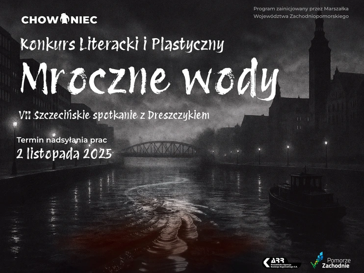 Konkurs literacko-plastyczny Szczecin z dreszczykiem 2025