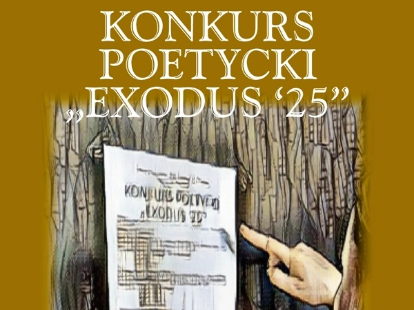 Konkurs poetycki Exodus ‘25