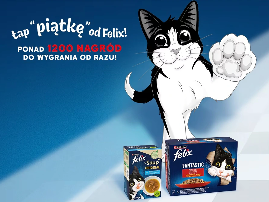 Loteria Łap piątkę od Felix!