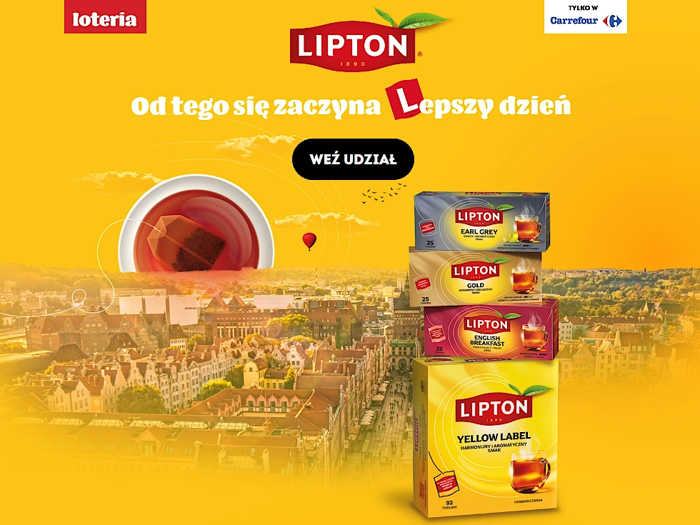 Loteria Wygrywaj z Lipton w Carrefour