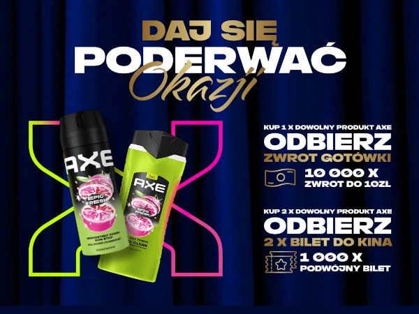 Promocja Daj się pderwać okazji z Axe