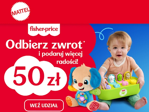 Promocja Podaruj więcej radości z Fisher-Price
