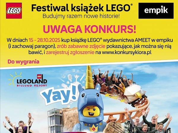 Konkurs Empik Festiwal książek LEGO
