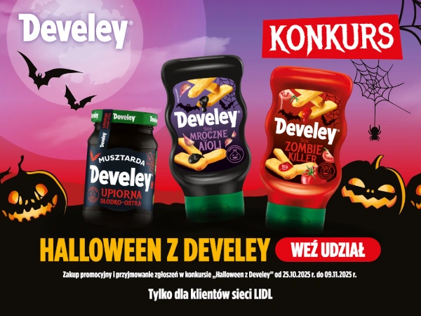 Konkurs Lidl Halloween z Develey